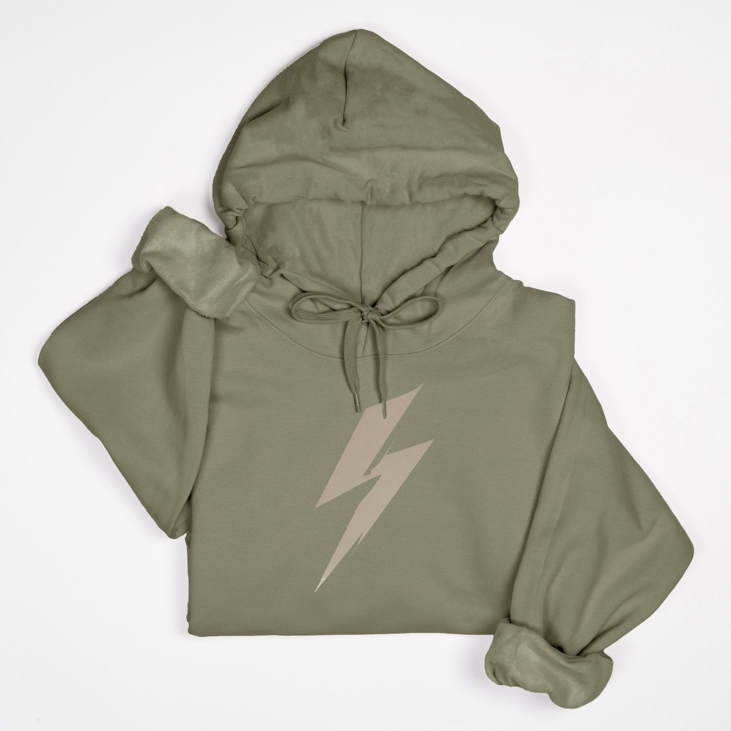 FIRST PRESS - HUMAN EDITION - UNISEX SWEATSHIRT HOODIE - "Quiet Bolt"