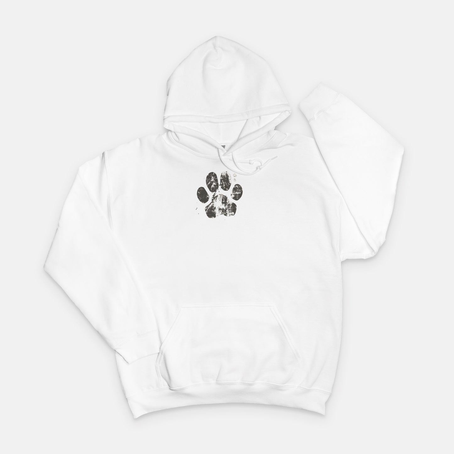 FIRST PRESS - HUMAN EDITION - UNISEX SWEATSHIRT HOODIE - "Pressed Paw"