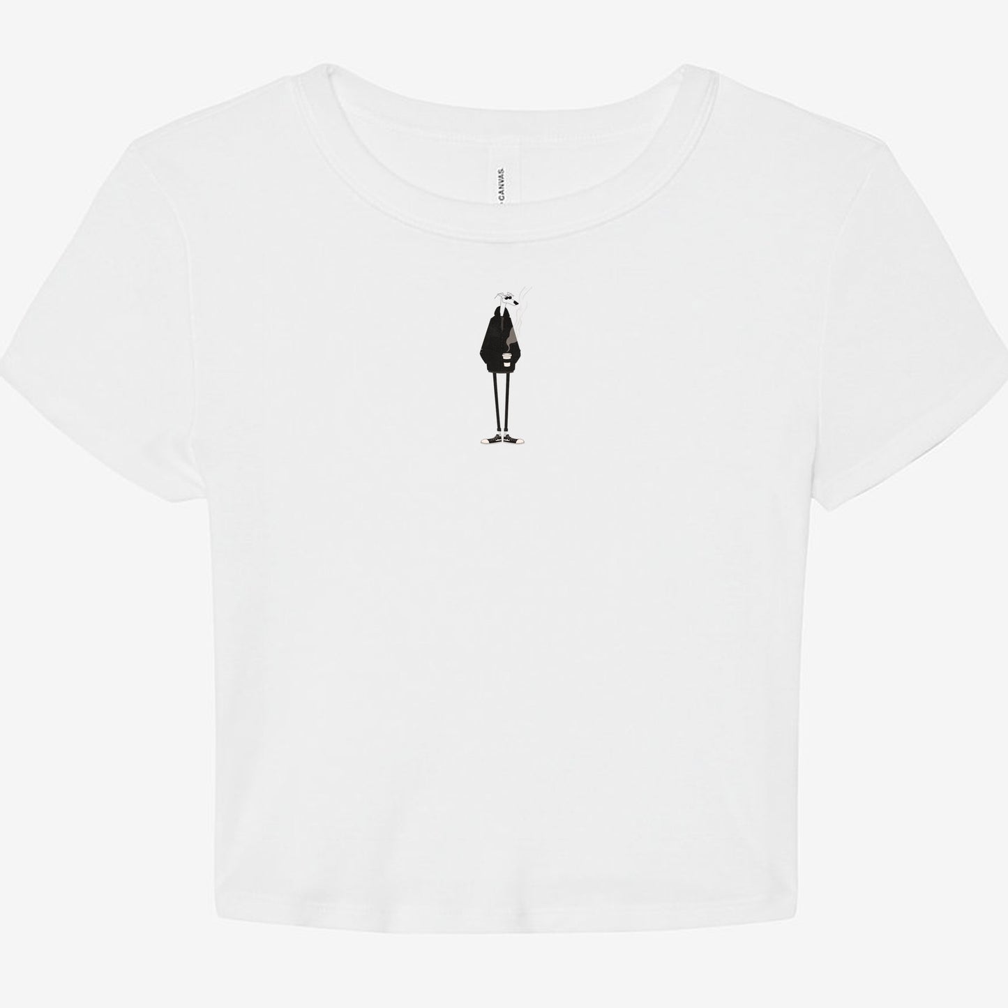 FIRST PRESS - HUMAN EDITION - WOMEN'S MICRO RIB BABY TEE - "Morning Pour"