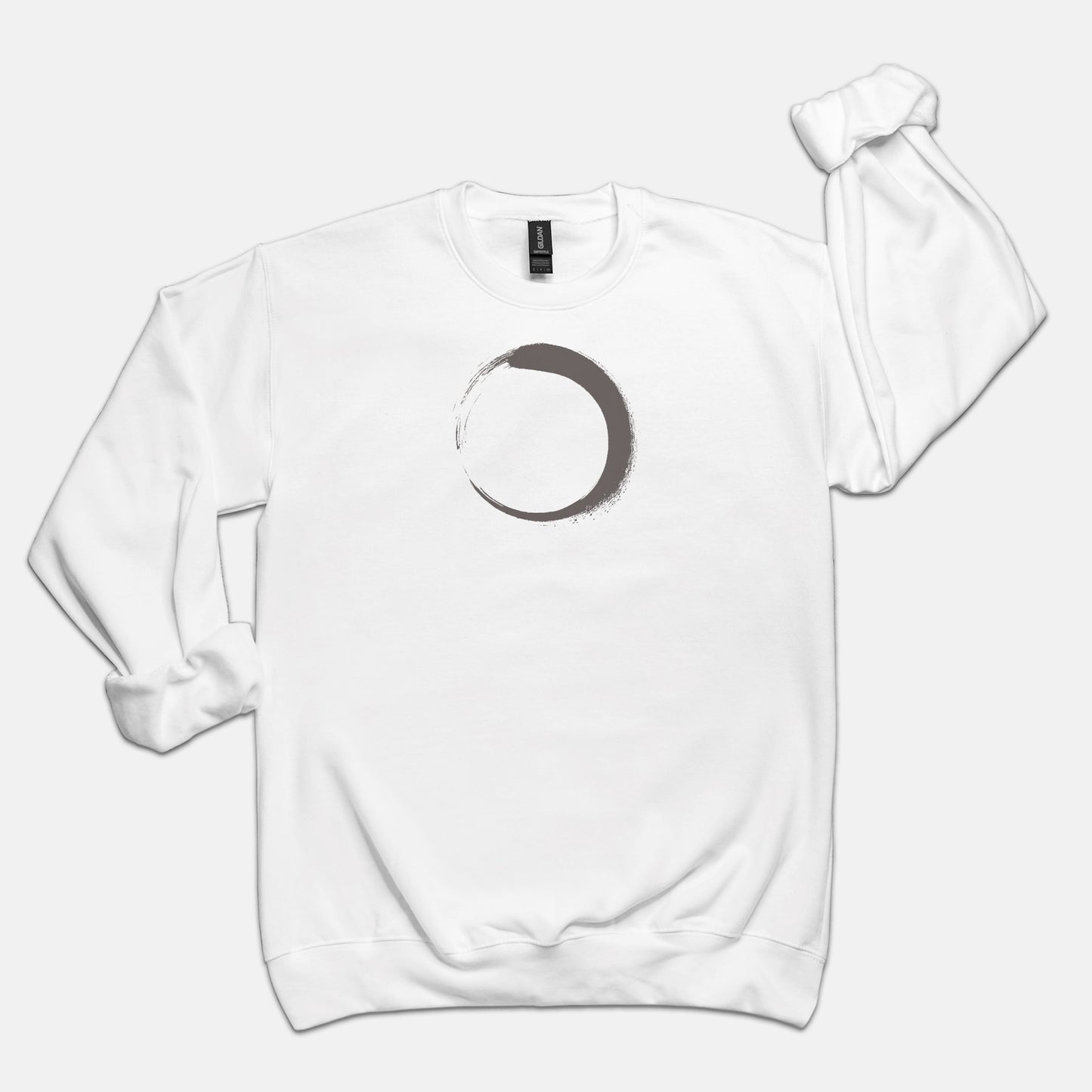 FIRST PRESS - HUMAN EDITION - UNISEX CREWNECK SWEATSHIRT - "Half Mark"