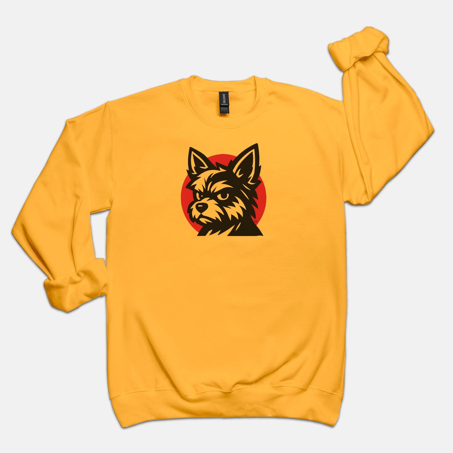 FIRST PRESS - HUMAN EDITION - UNISEX CREWNECK SWEATSHIRT - "Urban Pup"
