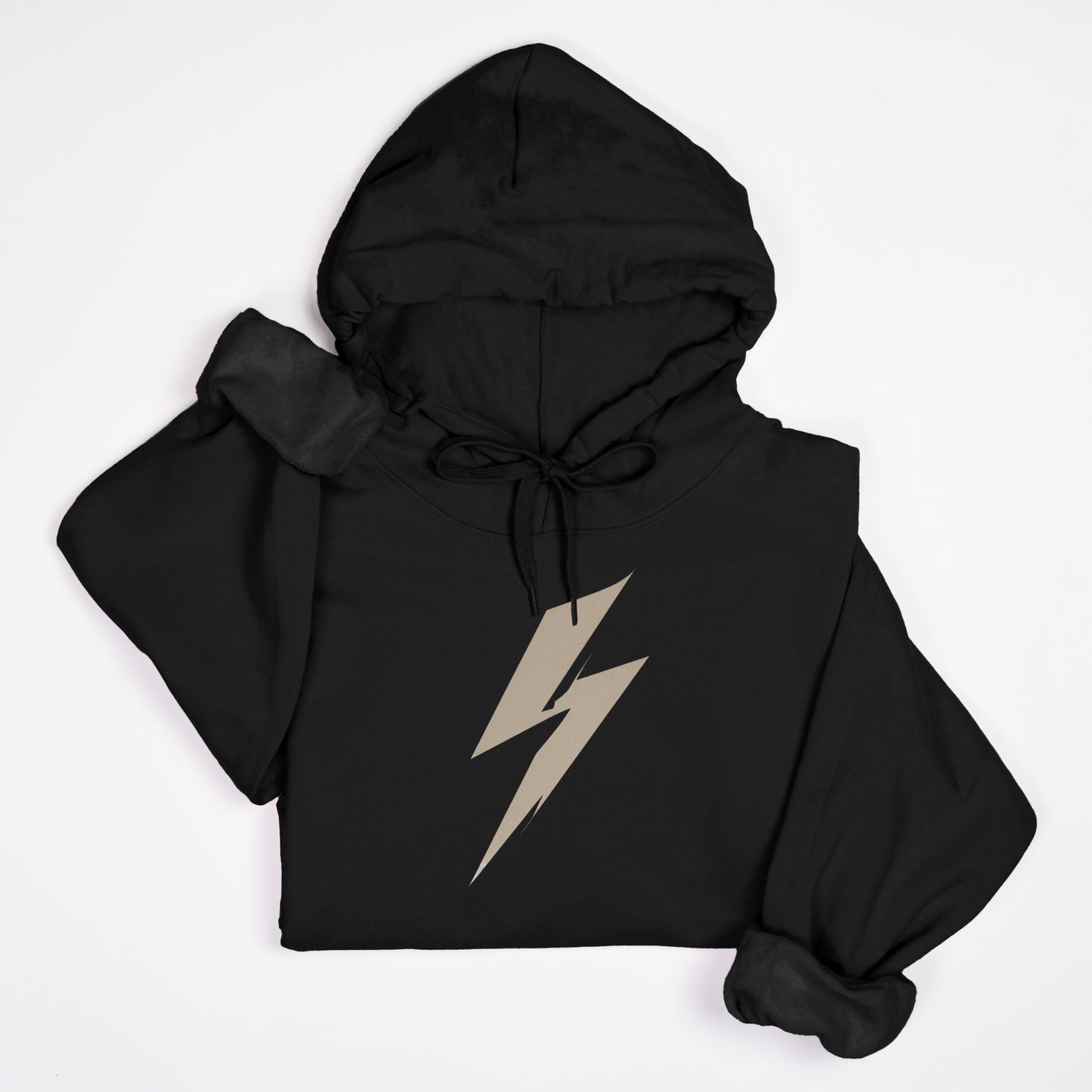 FIRST PRESS - HUMAN EDITION - UNISEX SWEATSHIRT HOODIE - "Quiet Bolt"