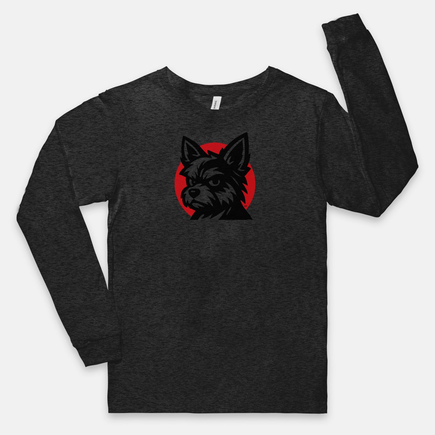 FIRST PRESS - HUMAN EDITION - UNISEX JERSEY LONG SLEEVE TEE - "Urban Pup"