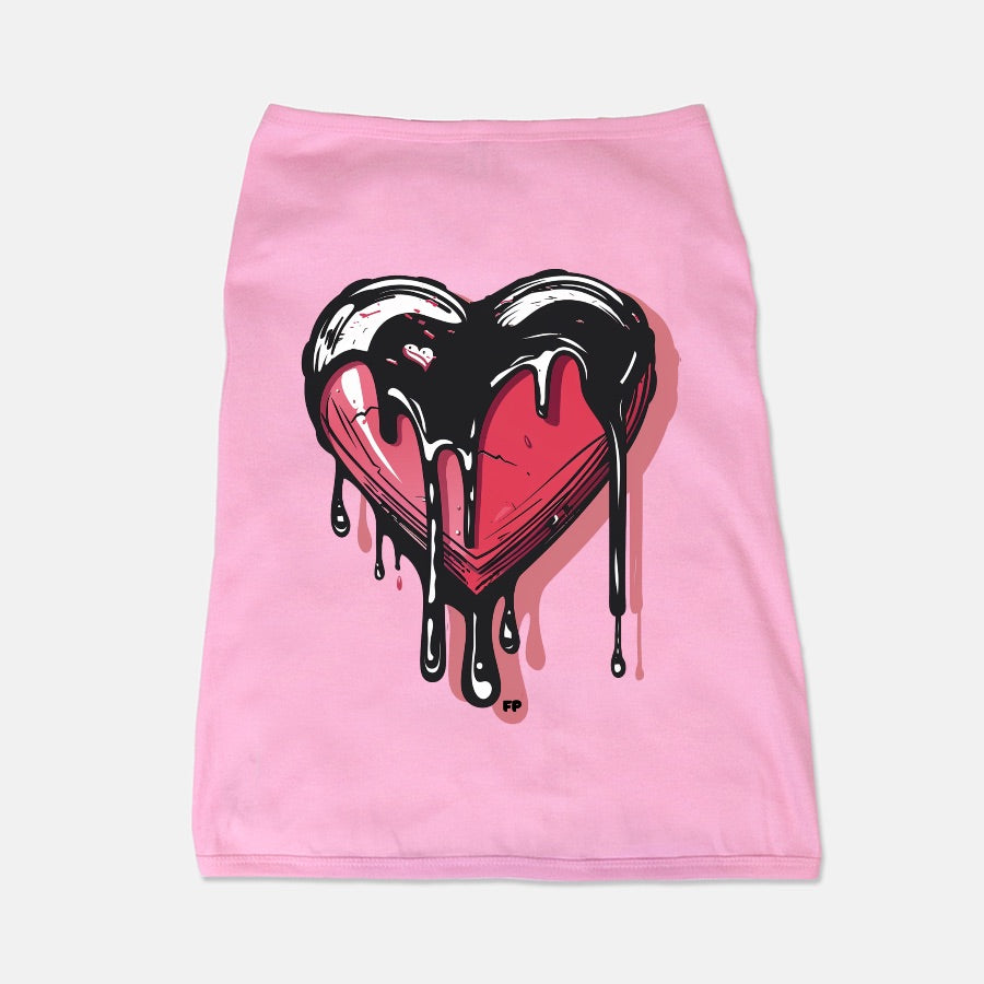 FIRST PRESS - INK & EDGE COLLECTION - "Melting Heart" Tee