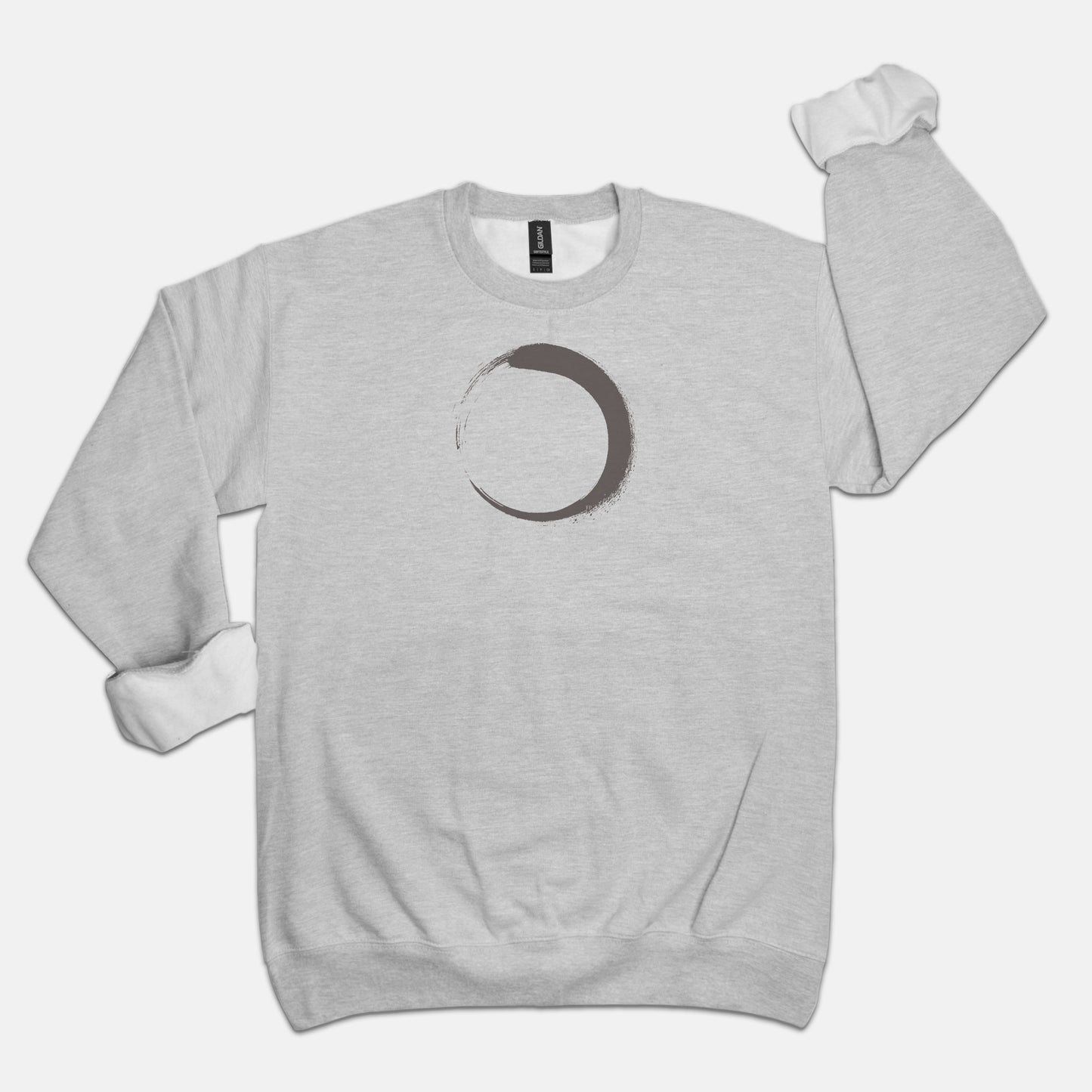 FIRST PRESS - HUMAN EDITION - UNISEX CREWNECK SWEATSHIRT - "Half Mark"