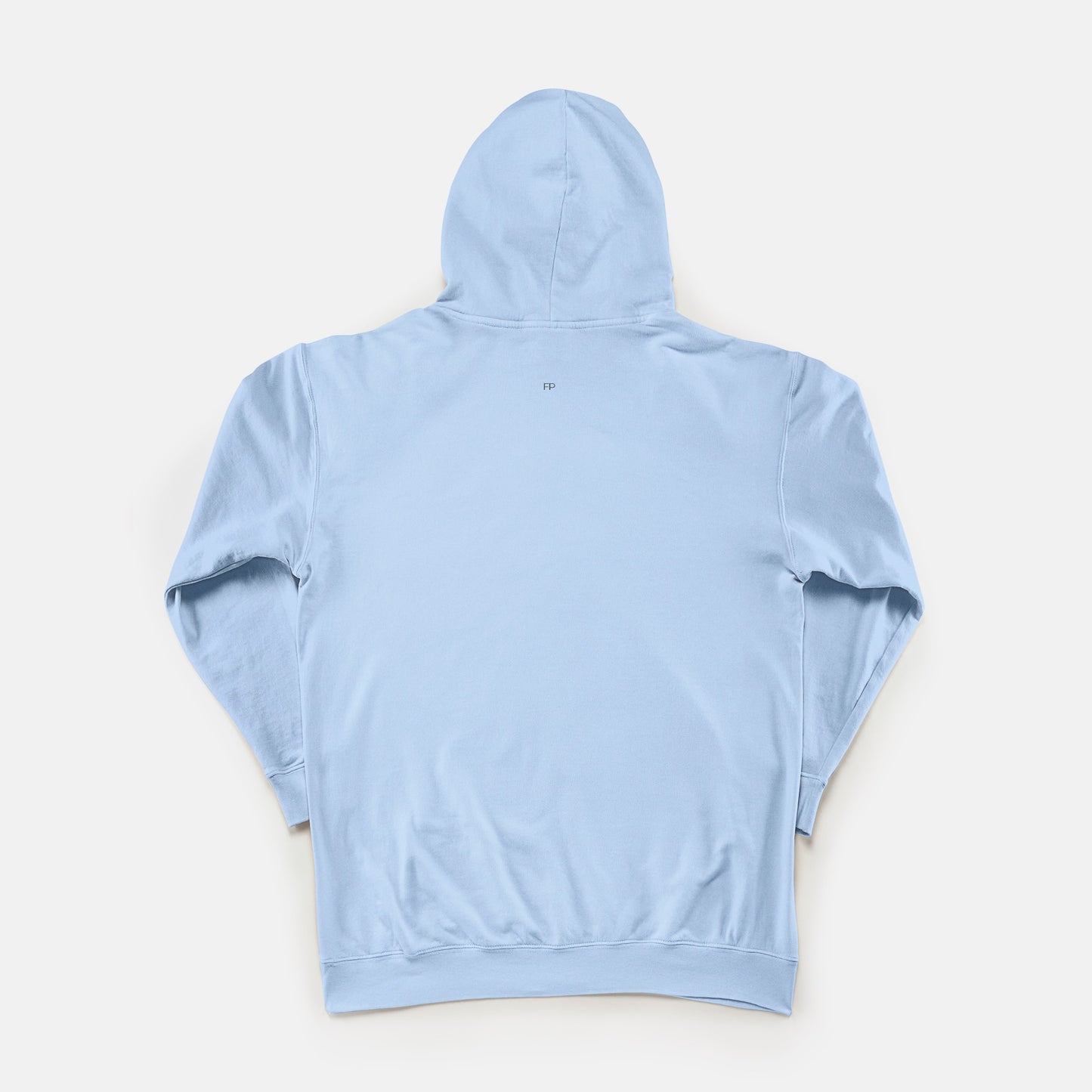 FIRST PRESS - HUMAN EDITION - UNISEX LIGHTWEIGHT HOODED SWEATSHIRT - "Half Mark"