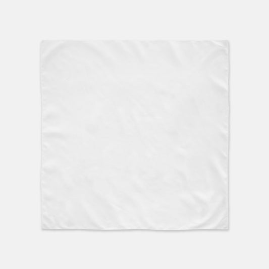 FIRST PRESS - HUMAN EDITION - BANDANA SCARF - White