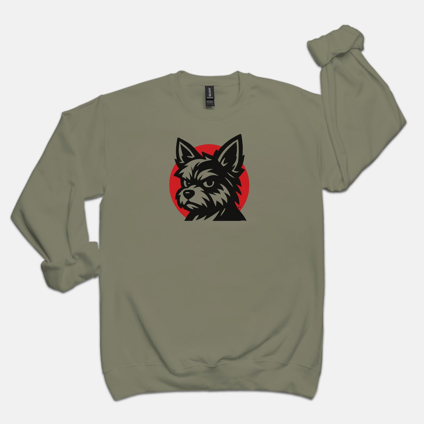 FIRST PRESS - HUMAN EDITION - UNISEX CREWNECK SWEATSHIRT - "Urban Pup"