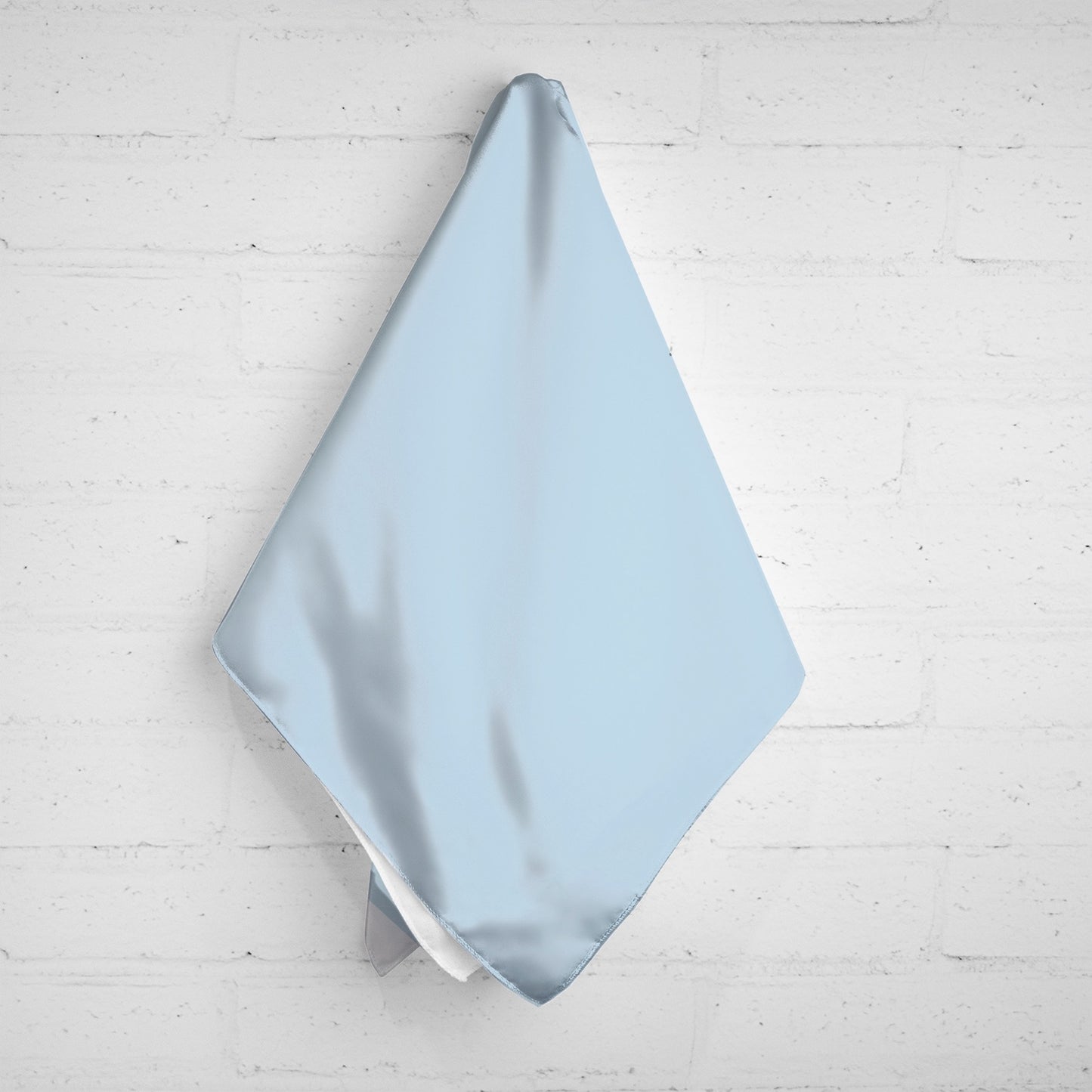 FIRST PRESS - HUMAN EDITION - BANDANA SCARF - Greyish Powder Blue