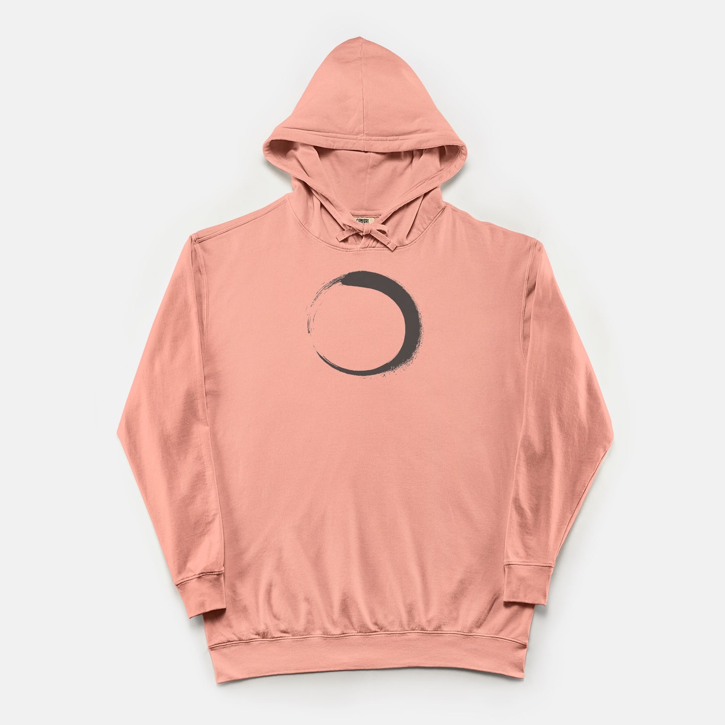FIRST PRESS - HUMAN EDITION - UNISEX LIGHTWEIGHT HOODED SWEATSHIRT - "Half Mark"