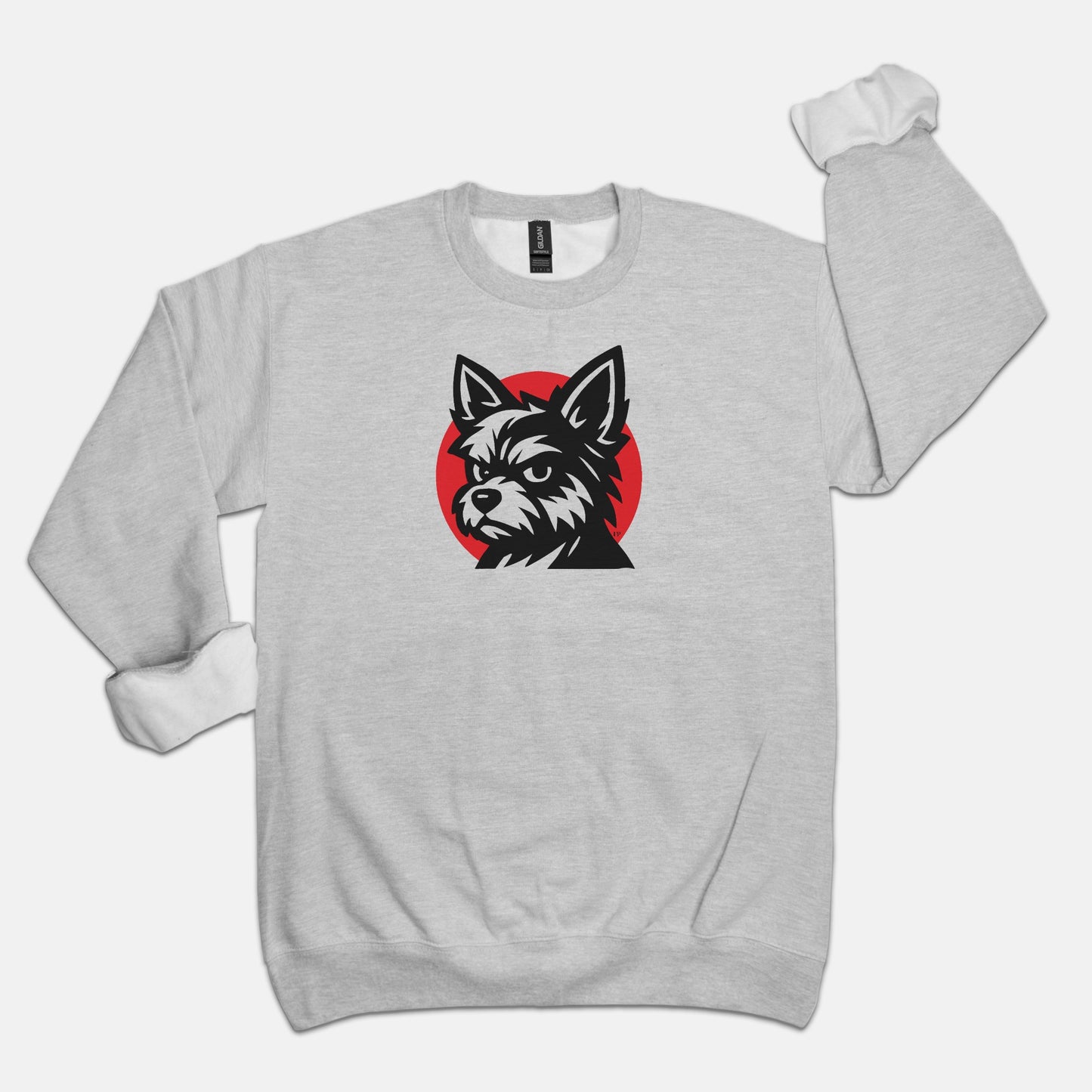 FIRST PRESS - HUMAN EDITION - UNISEX CREWNECK SWEATSHIRT - "Urban Pup"