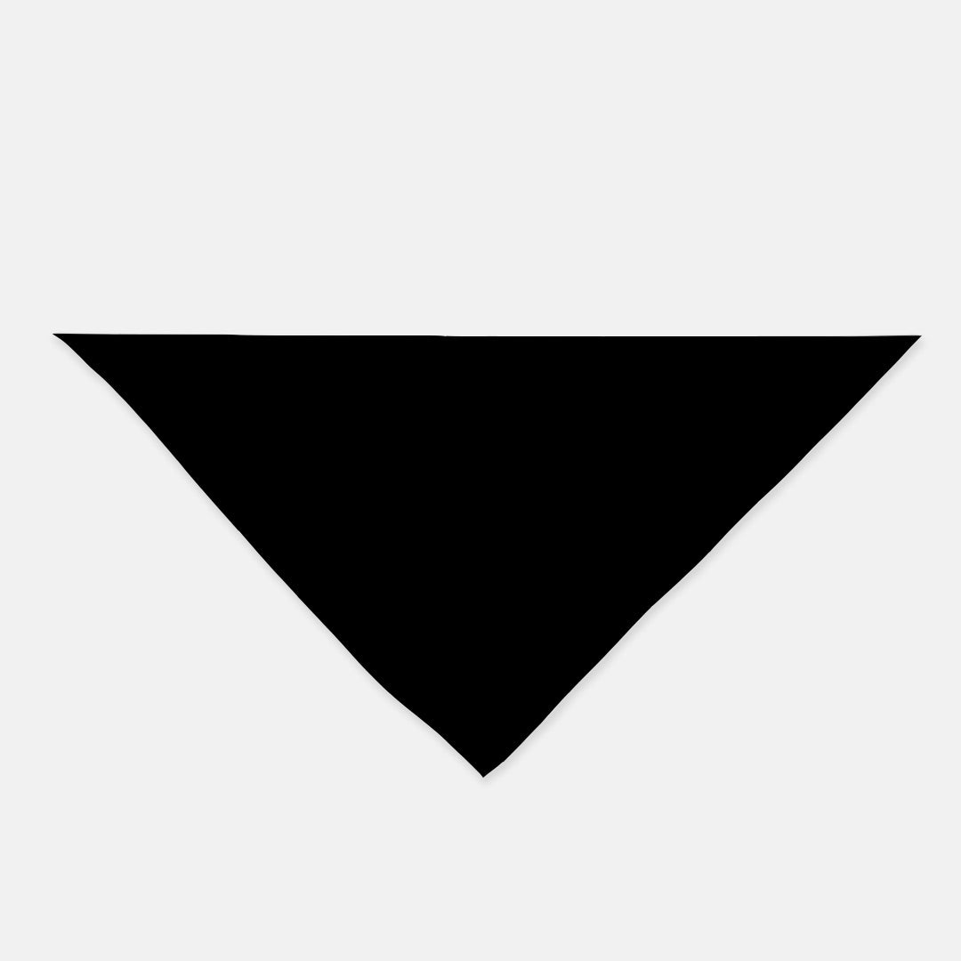 FIRST PRESS - HUMAN EDITION - BANDANA SCARF - Black