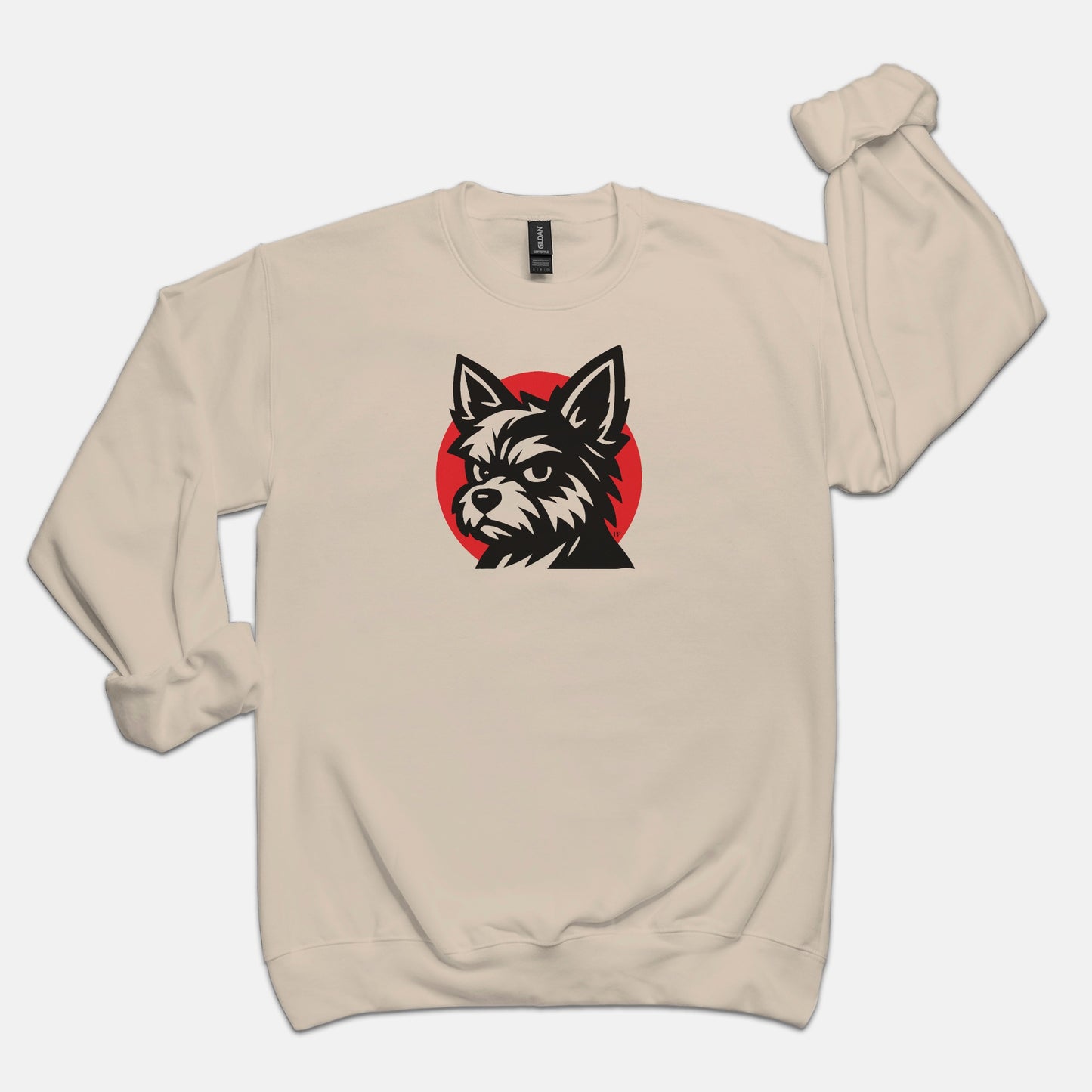 FIRST PRESS - HUMAN EDITION - UNISEX CREWNECK SWEATSHIRT - "Urban Pup"