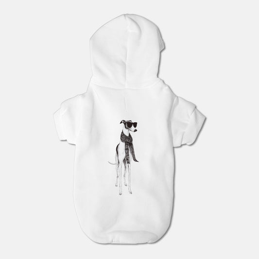 FIRST PRESS - PETS - Drawstring Luxury Hoodie - "Fashion Dog"