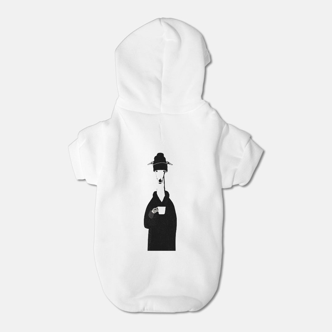 FIRST PRESS - PETS - Drawstring Luxury Hoodie - "Morning Pour"