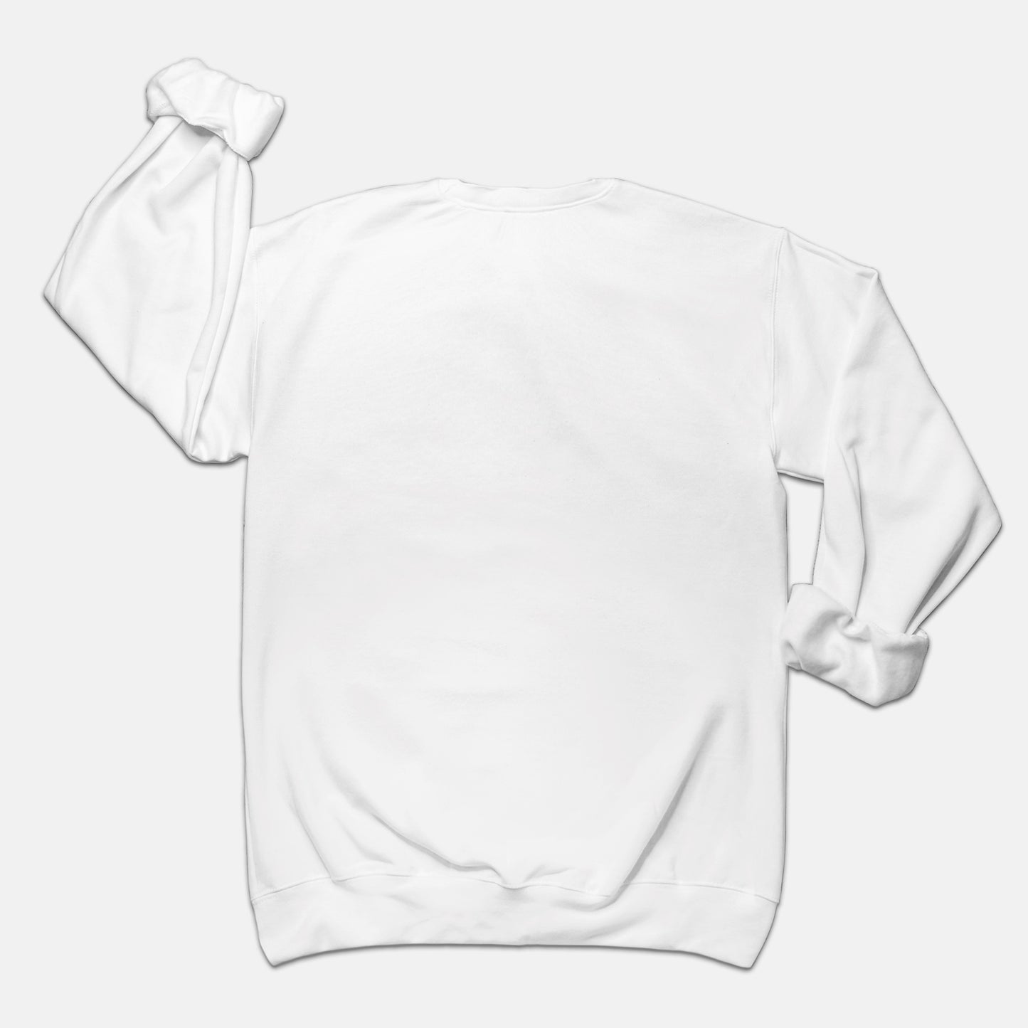 FIRST PRESS - HUMAN EDITION - UNISEX CREWNECK SWEATSHIRT - "Ghost Flower"