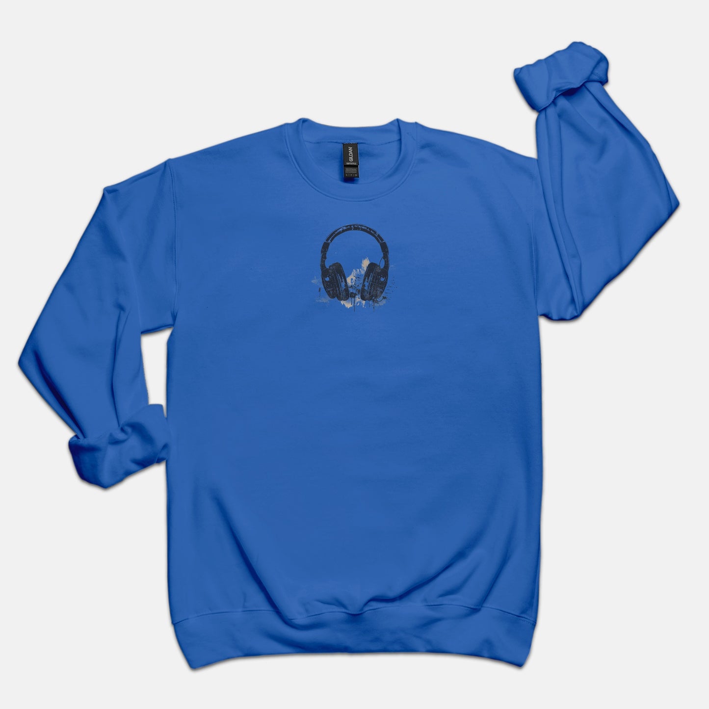 FIRST PRESS - HUMAN EDITION - UNISEX CREWNECK SWEATSHIRT - "After Hours Headphones"