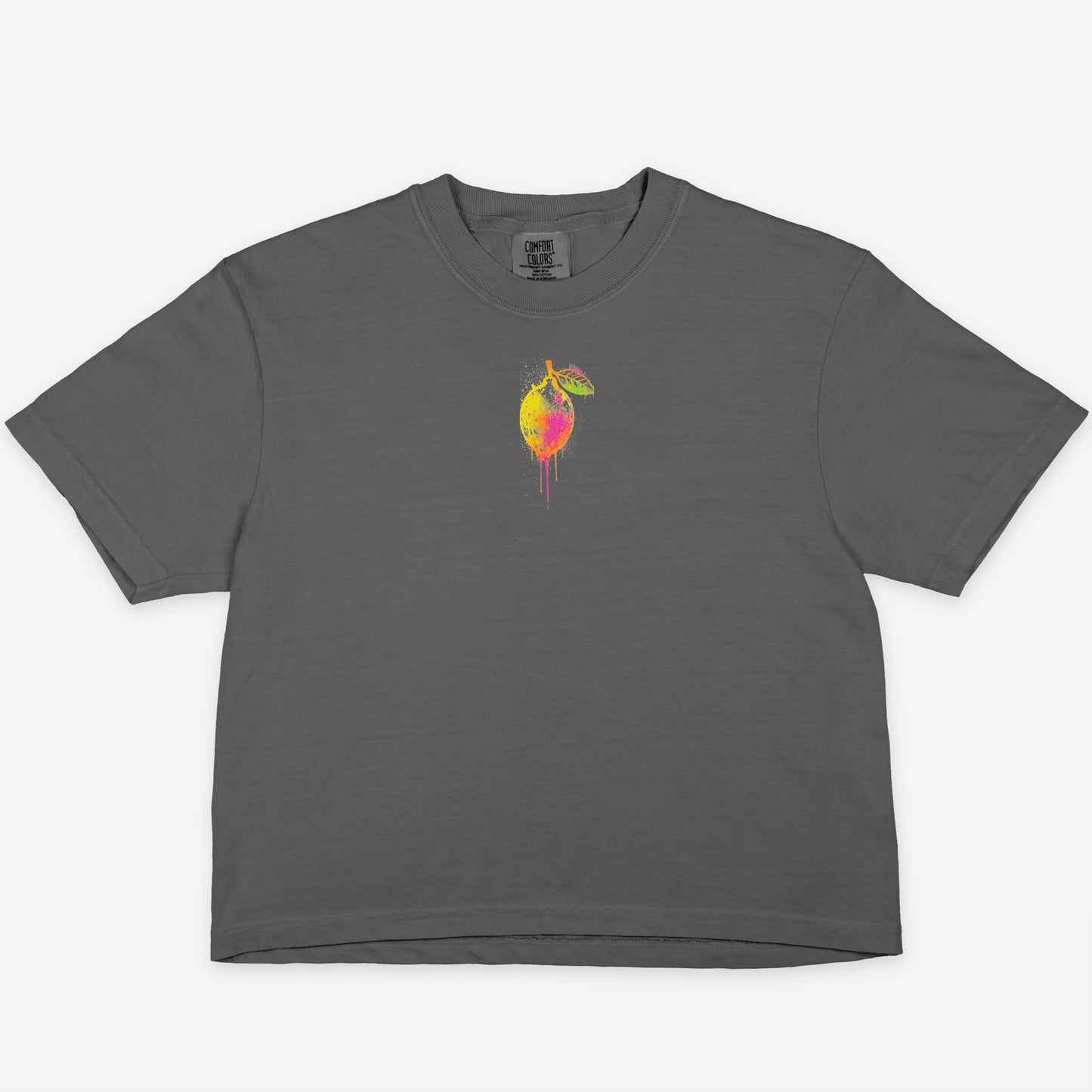 FIRST PRESS - HUMAN EDITION - WOMEN'S CROPPED BOXY TEE - "Blissfully Untamed"