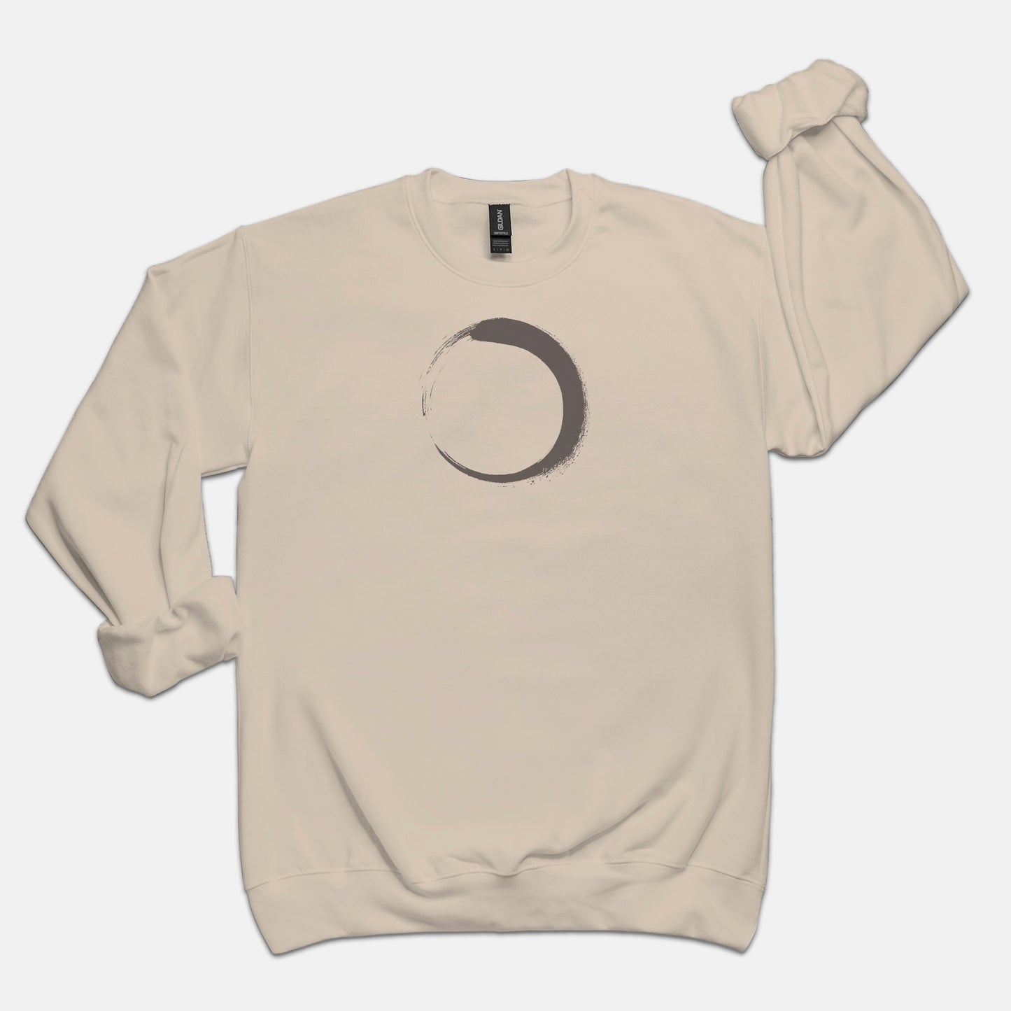 FIRST PRESS - HUMAN EDITION - UNISEX CREWNECK SWEATSHIRT - "Half Mark"