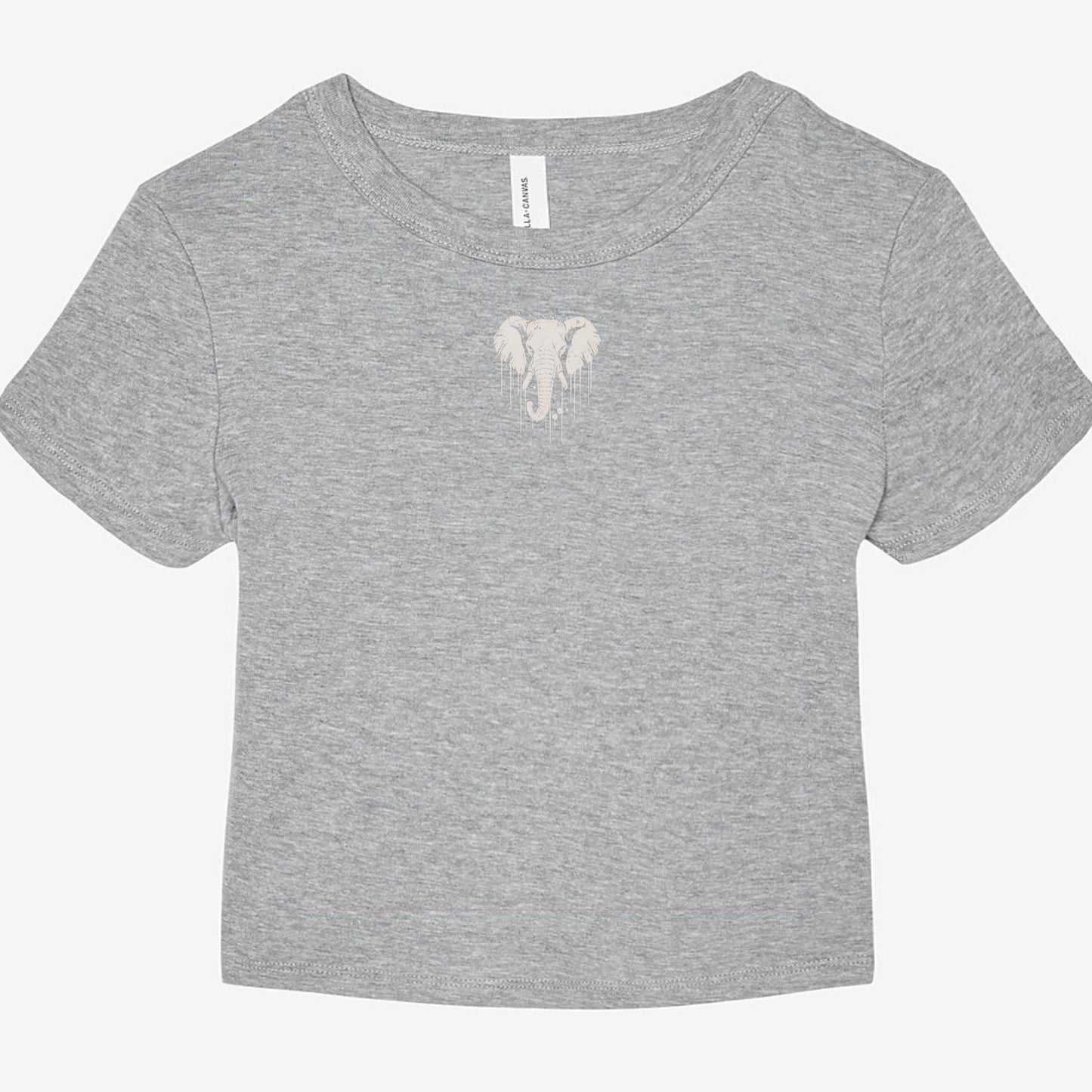 FIRST PRESS - HUMAN EDITION - WOMEN'S MICRO RIB BABY TEE - "Untouched"