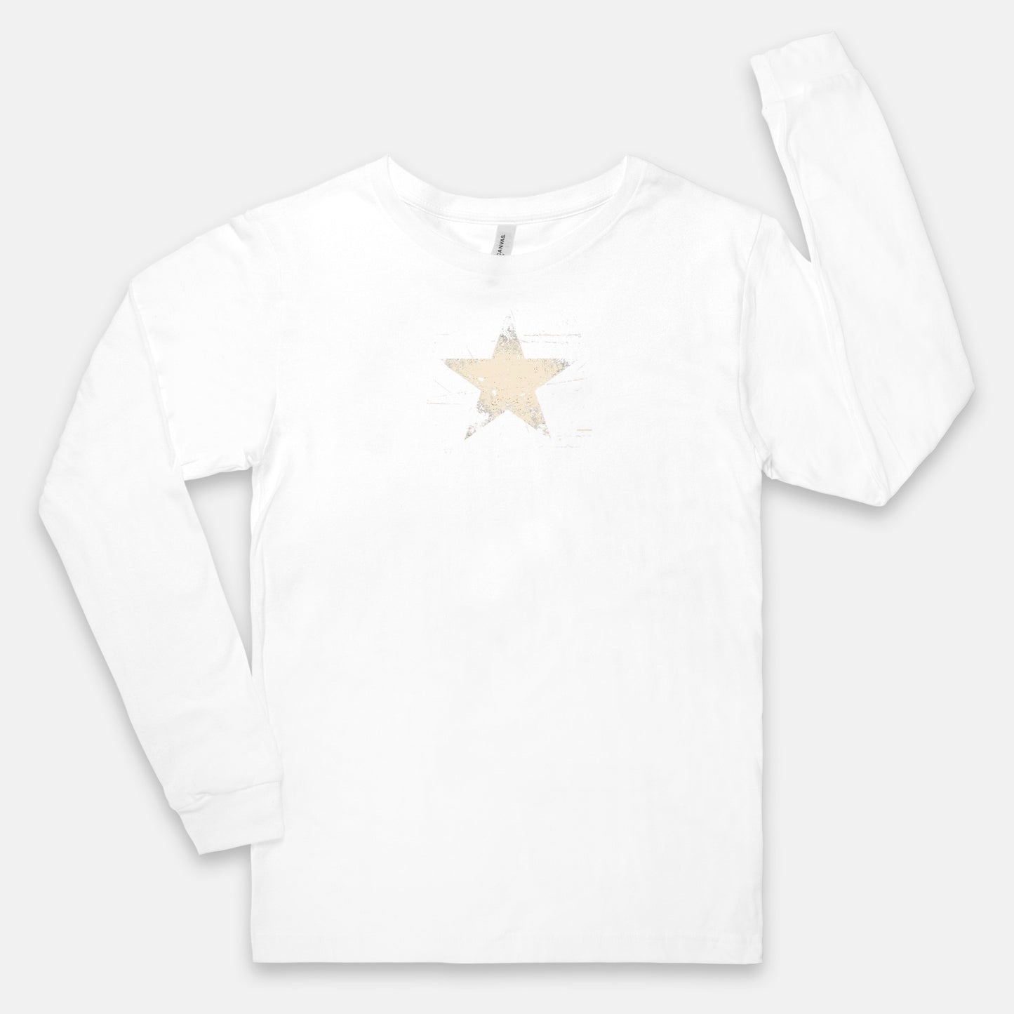 FIRST PRESS - HUMAN EDITION - UNISEX JERSEY LONG SLEEVE TEE - "Analog Star"