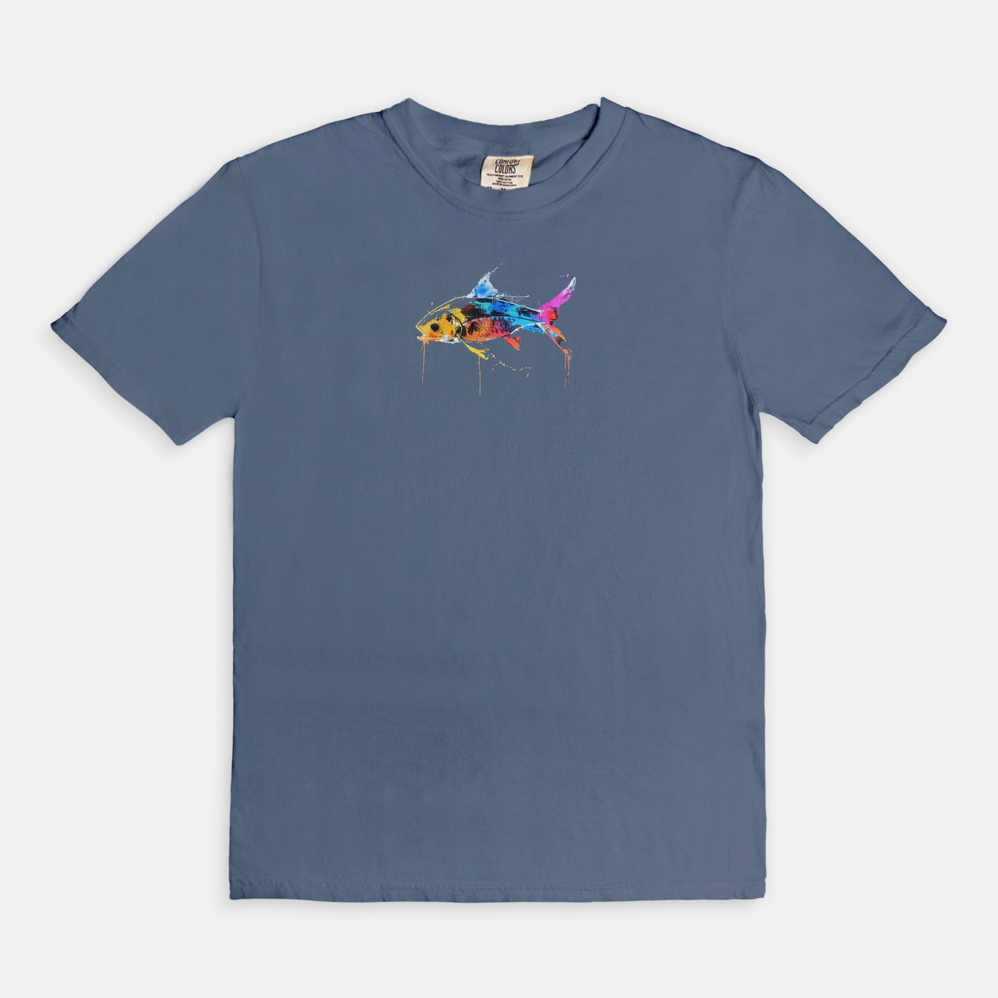 FIRST PRESS - HUMAN EDITION - UNISEX TEE - "Wild Current"