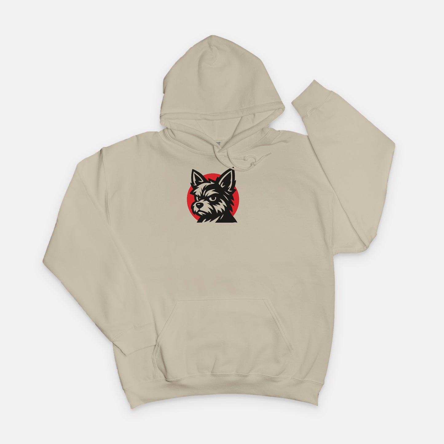 FIRST PRESS - HUMAN EDITION - UNISEX SWEATSHIRT HOODIE - "Urban Pup"