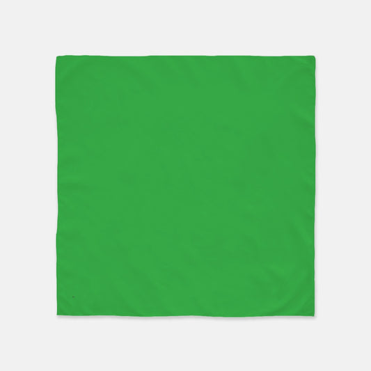 FIRST PRESS - HUMAN EDITION - BANDANA SCARF - Bright Green