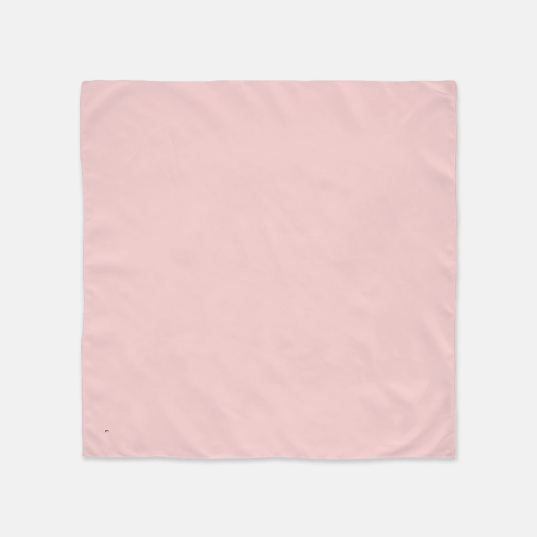 FIRST PRESS - HUMAN EDITION - BANDANA SCARF - Soft Pink