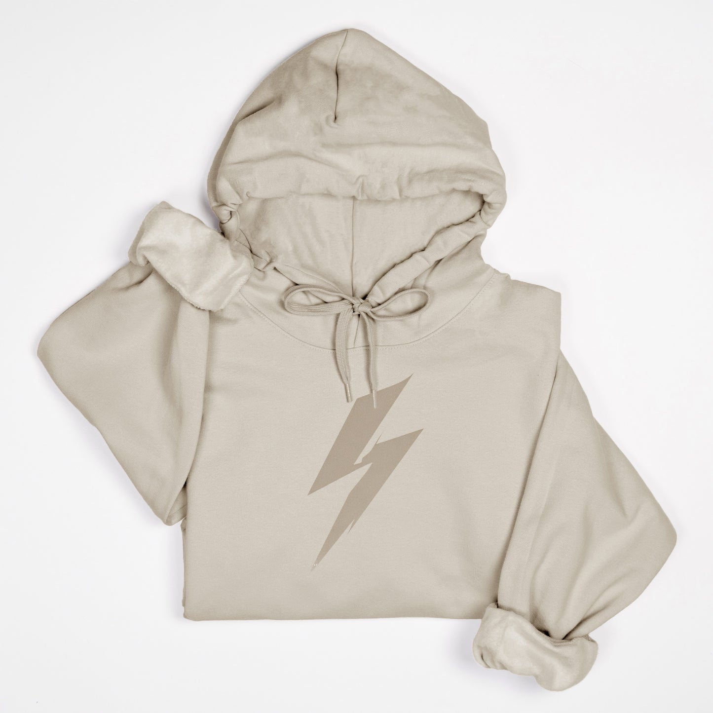 FIRST PRESS - HUMAN EDITION - UNISEX SWEATSHIRT HOODIE - "Quiet Bolt"