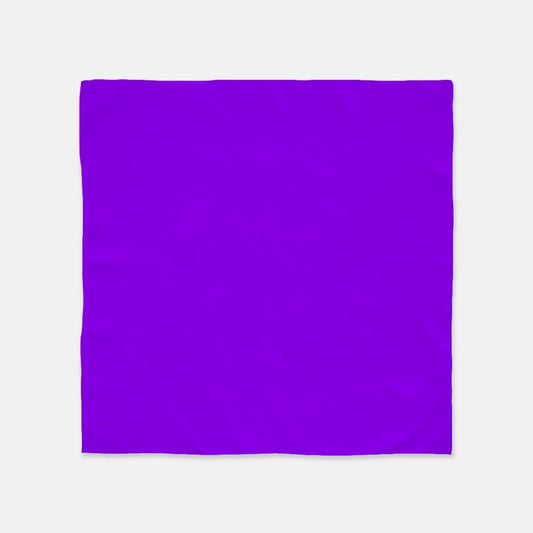 FIRST PRESS - HUMAN EDITION - BANDANA SCARF - Neon Purple