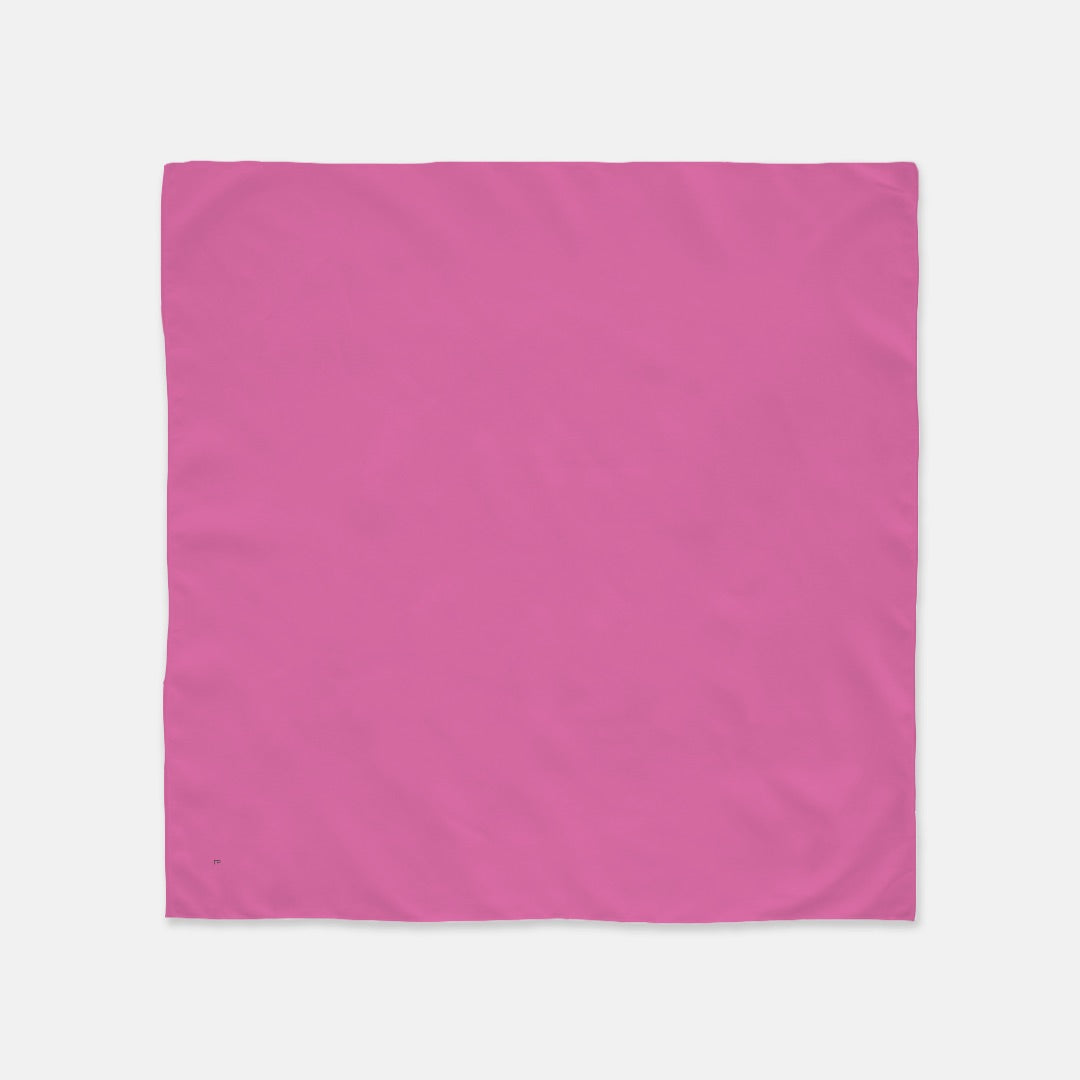 FIRST PRESS - HUMAN EDITION - BANDANA SCARF - Hot Pink