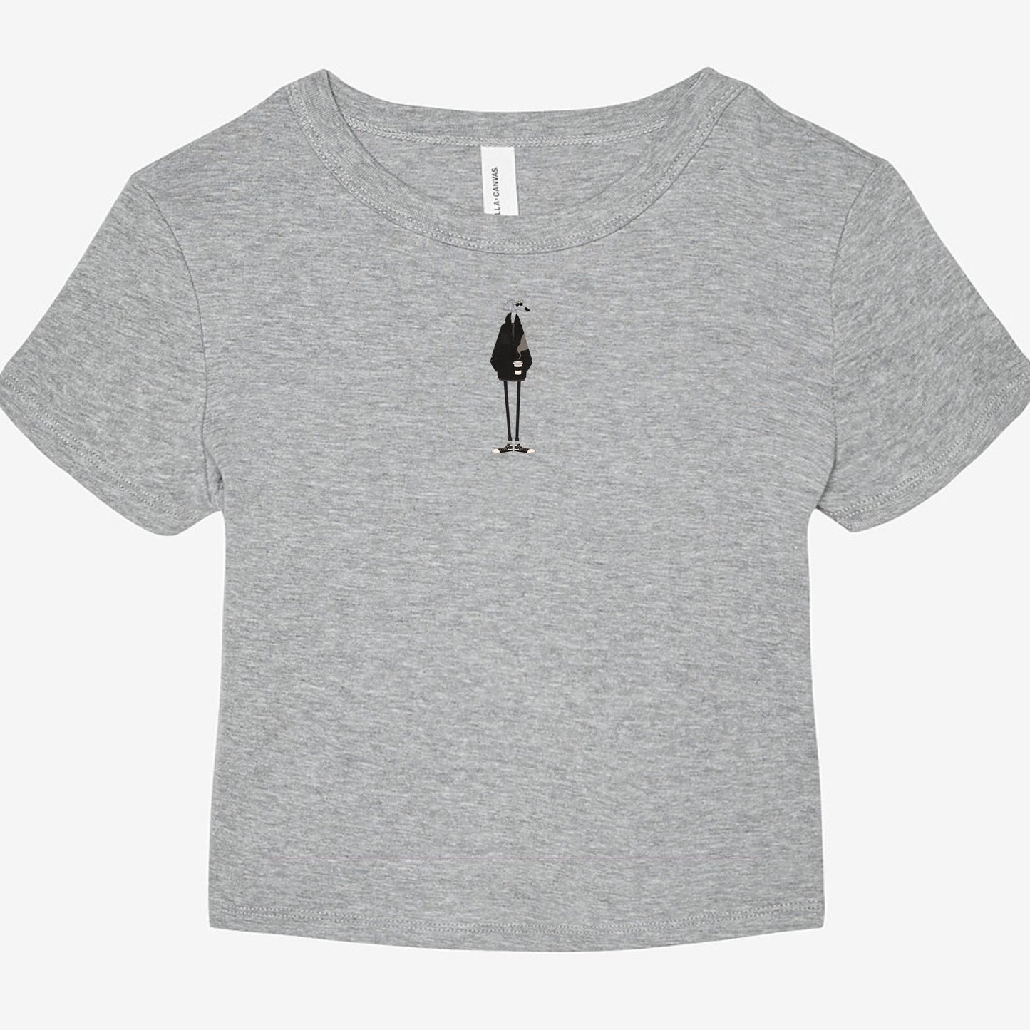 FIRST PRESS - HUMAN EDITION - WOMEN'S MICRO RIB BABY TEE - "Morning Pour"