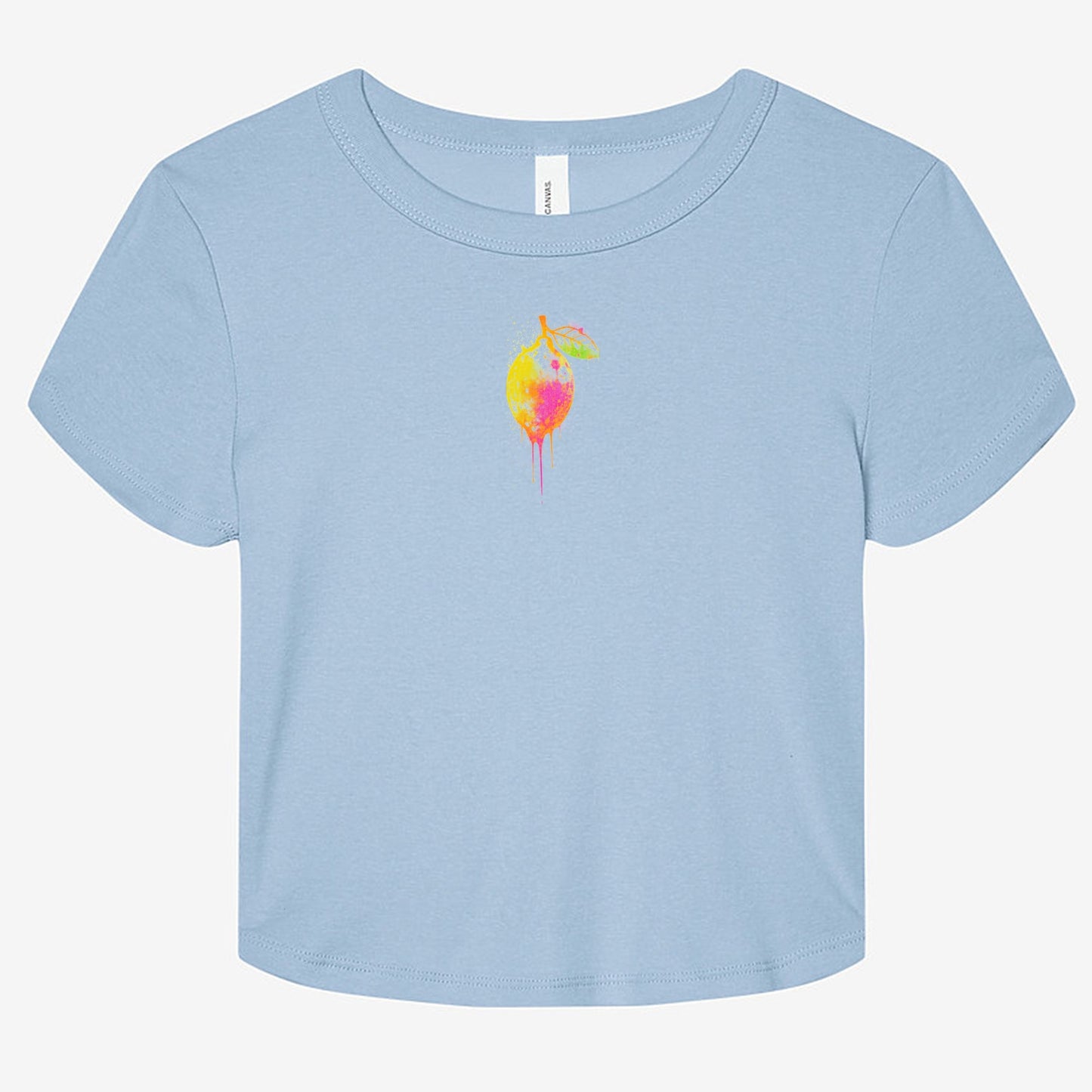FIRST PRESS - HUMAN EDITION - WOMEN'S MICRO RIB BABY TEE - "Blissfully Untamed"