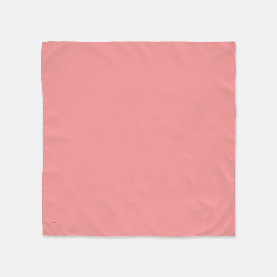 FIRST PRESS - HUMAN EDITION - BANDANA SCARF - Light Peach