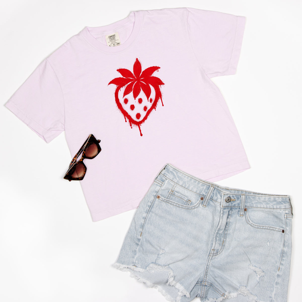 FIRST PRESS - HUMAN EDITION - WOMEN'S CROPPED BOXY TEE - "Not Today"
