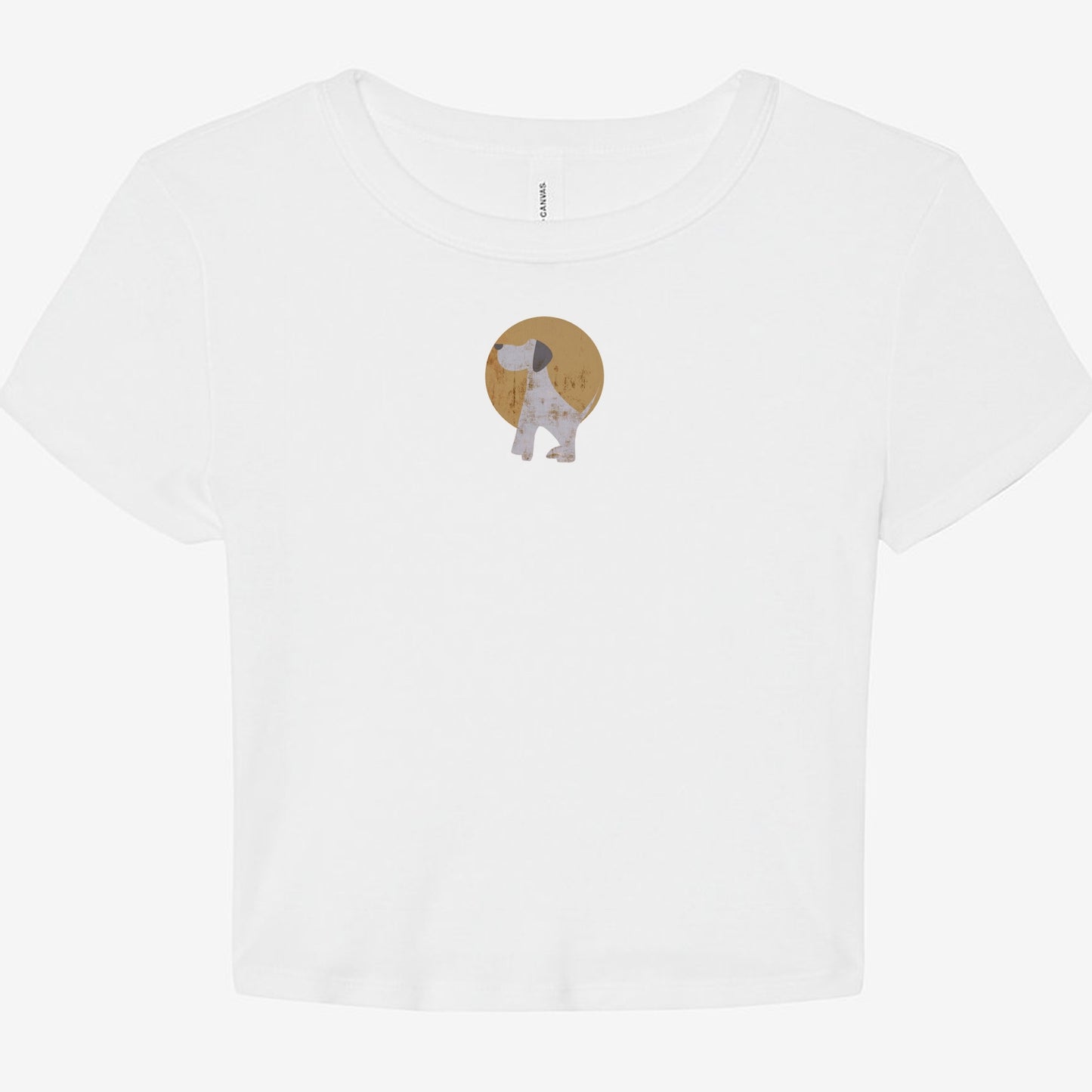 FIRST PRESS - HUMAN EDITION - WOMEN'S MICRO RIB BABY TEE "The Reading Room"
