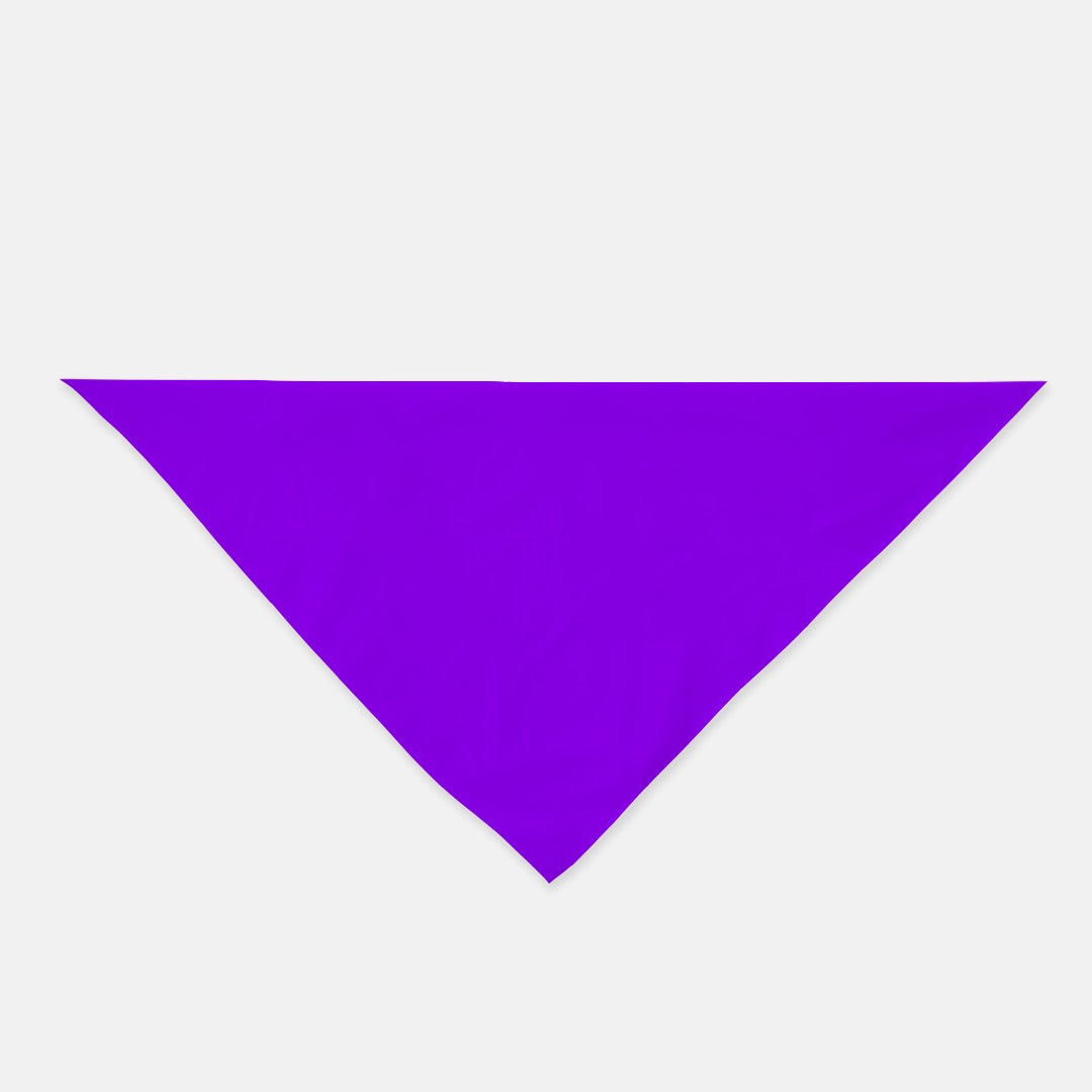 FIRST PRESS - HUMAN EDITION - BANDANA SCARF - Neon Purple