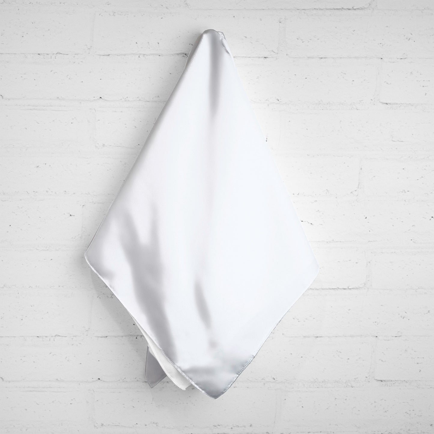 FIRST PRESS - HUMAN EDITION - BANDANA SCARF - White