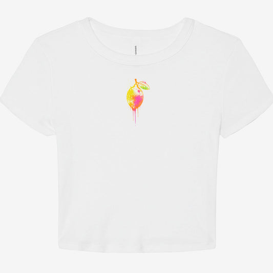 FIRST PRESS - HUMAN EDITION - WOMEN'S MICRO RIB BABY TEE - "Blissfully Untamed"