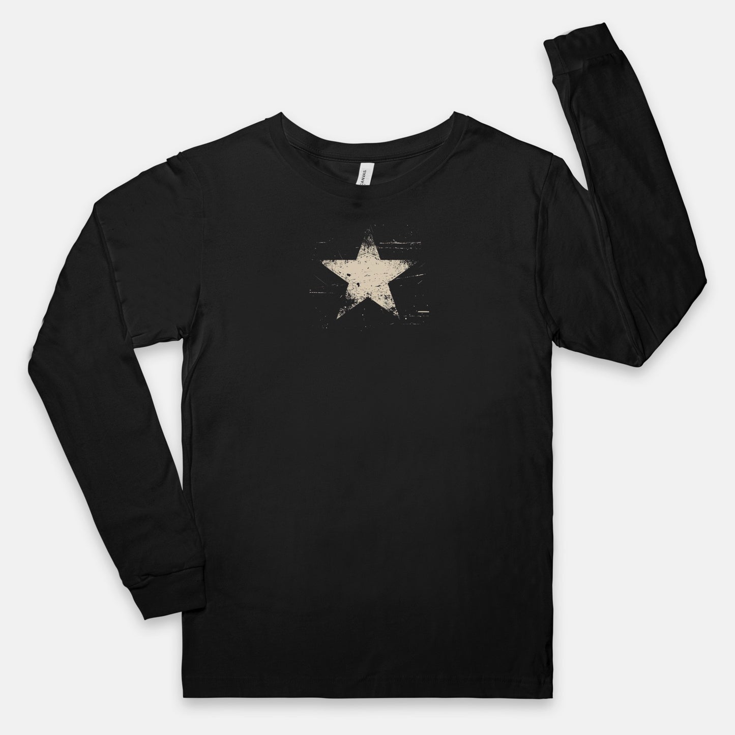 FIRST PRESS - HUMAN EDITION - UNISEX JERSEY LONG SLEEVE TEE - "Analog Star"