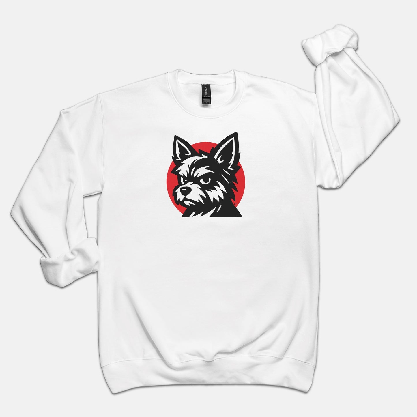 FIRST PRESS - HUMAN EDITION - UNISEX CREWNECK SWEATSHIRT - "Urban Pup"