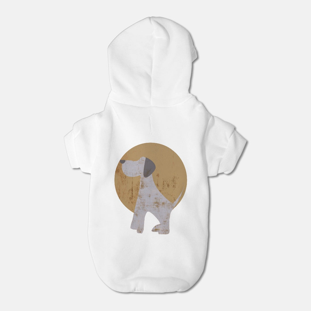 FIRST PRESS - PETS - Drawstring Luxury Hoodie - "The Reading Room"