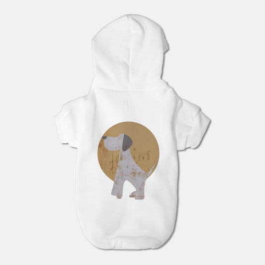 FIRST PRESS - PETS - Drawstring Luxury Hoodie - "The Reading Room"