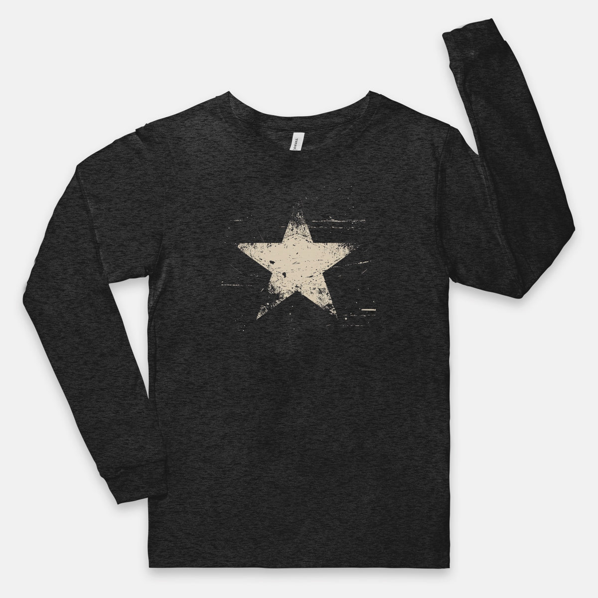 FIRST PRESS - HUMAN EDITION - UNISEX JERSEY LONG SLEEVE TEE - "Analog Star"