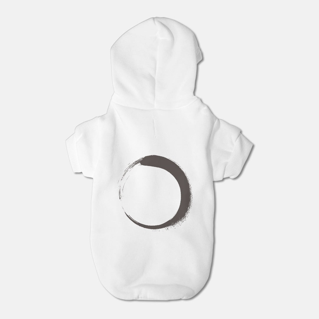 FIRST PRESS - PETS - Drawstring Luxury Hoodie - "Half Mark"