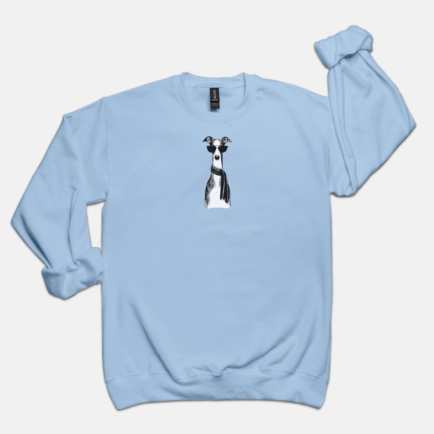 FIRST PRESS - HUMAN EDITION - UNISEX CREWNECK SWEATSHIRT - "Fashion Dog"