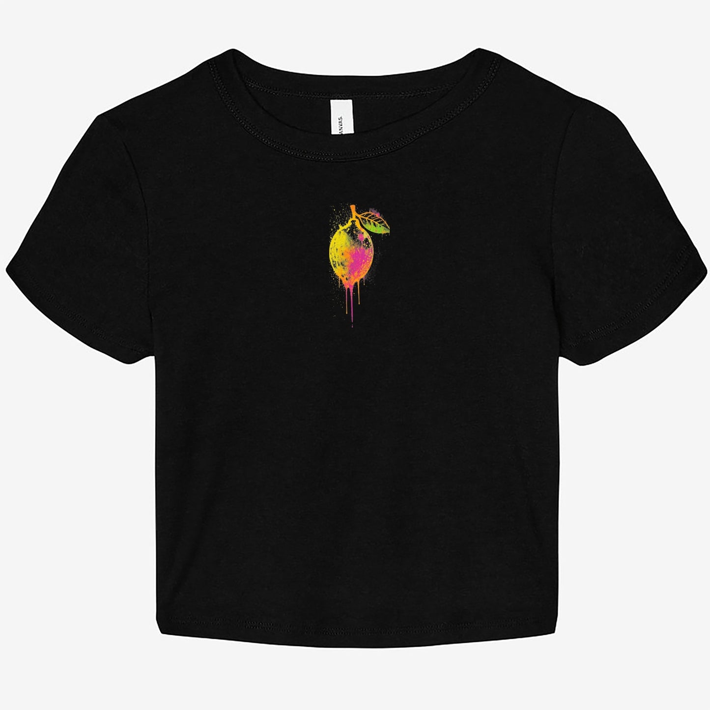 FIRST PRESS - HUMAN EDITION - WOMEN'S MICRO RIB BABY TEE - "Blissfully Untamed"