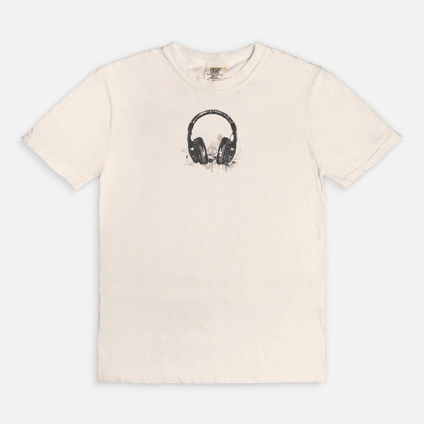 FIRST PRESS - HUMAN EDITION - UNISEX TEE - "After Hours Headphones"