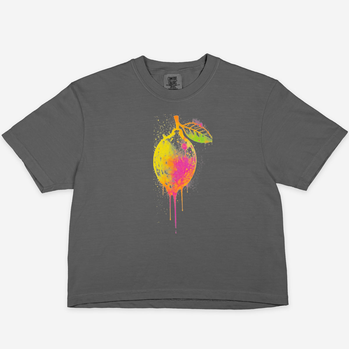 FIRST PRESS - HUMAN EDITION - WOMEN'S CROPPED BOXY TEE - "Blissfully Untamed"